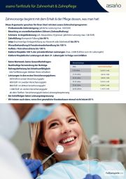 Flyer "zahnerhalt & pflege"